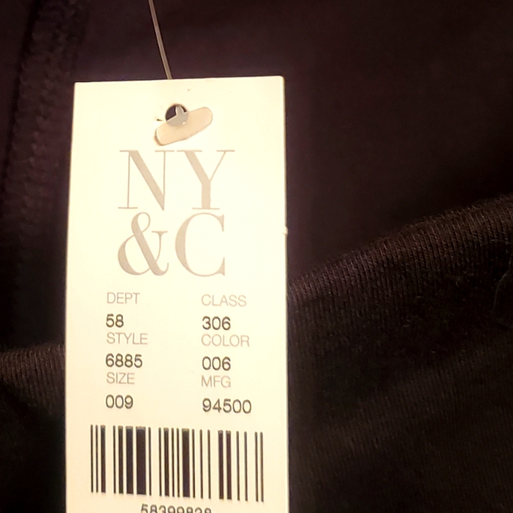 Ladies black NYC pants